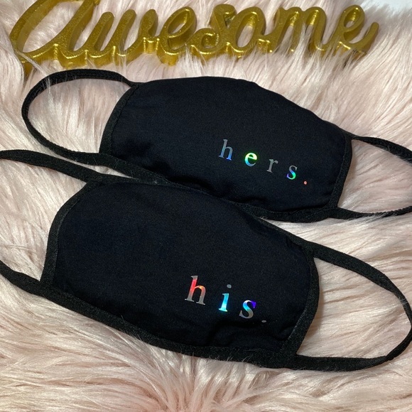 Couples Matching Masks | His & Hers | Super Soft - Picture 3 of 3